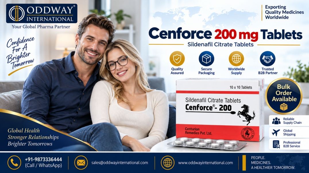 Cenforce 200mg Tablets: Export Documentation Readiness Explained